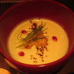 個室和食 紅炉庵 - 【椀物】北あかりエスプレッソ豆乳スープ（'12.12月より）