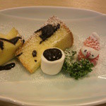 とんかつこいで - デザートが可愛くクリスマスバージョン