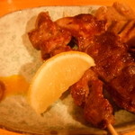 Yakitori Yamachou - タン、カシラ、ガツ（各９０円）