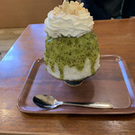 つばめ氷菓店 - 杏仁エスプーマキウイミルク