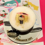 カフェエスタシオン博多 - ハローキティカプチーノ