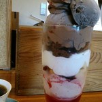 クリクリ - チョコとアメンカンチェリーのパフェ
      期間限定～2019/6/10
      @¥950