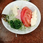 三ちゃん食堂 - 生サラダ