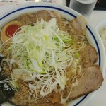 もやしらーめん みちのく - こってりネギチャーシュー900円+半ライス100円=1000円