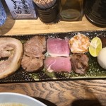 中華蕎麦 とみ田 - 特選全部のせトッピング