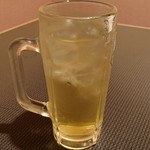 若大将 - はちみつレモンサワー。