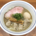 Chuuka Soba Nishikawa - 味玉中華そば（880円）+ワンタン（200円）