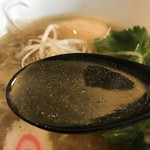 麺匠 えにし - 超透明なスープ
