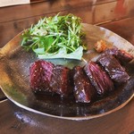 tabibitoキッチン - ヒグマのステーキ