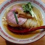 自家製麺 くろ松 - (竹)中華そば(白醤油)