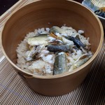 美加登家 - 鮎ご飯