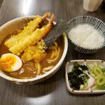 しこしこ亭 - えび天カレーうどん　880円