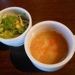 夢厨房 - ミニサラダ＆スープ