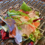 夢厨房 - 生ハムサラダ