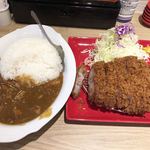 とんかつ檍のカレー屋 いっぺこっぺ - ◆特上ロースカツカレー（2300円）
            ◆大盛り（100円）