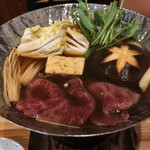 Nagomi Tobi Ume - 和牛のすき焼き