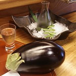 島津寿し - ◆追加単品　（鮑あわび造り、オコゼ造り、車エビ造り、鮑サザエ煮、焼きナス） 2019年06月