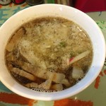 魚介豚つけ麺スパイシー。