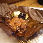 島津寿し - ●●予算相談おまかせ10,800円　①付出②造り③鍋風④小鉢⑤煮物⑥焼物⑦酢物⑧天ぷら⑨にぎり⑩椀物⑪デザート） 2019年06月