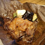 島津寿し - ●●予算相談おまかせ10,800円　①付出②造り③鍋風④小鉢⑤煮物⑥焼物⑦酢物⑧天ぷら⑨にぎり⑩椀物⑪デザート） 2019年06月