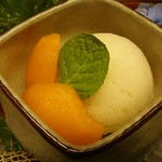 島津寿し - ●●予算相談おまかせ10,800円　①付出②造り③鍋風④小鉢⑤煮物⑥焼物⑦酢物⑧天ぷら⑨にぎり⑩椀物⑪デザート） 2019年06月