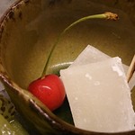 島津寿し - ●●予算相談おまかせ10,800円　①付出②造り③鍋風④小鉢⑤煮物⑥焼物⑦酢物⑧天ぷら⑨にぎり⑩椀物⑪デザート） 2019年06月