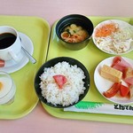 Resutoran Tonden - 朝食バイキング　842円　842円て半端ですね（笑）