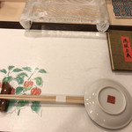 Sushi Kamiyama - テーブルセッティング