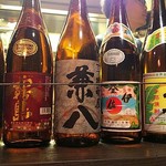 馬ござる - 焼酎は豊富です。