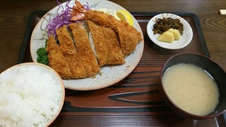 Tonkatsu Takada - ロースかつ定食＊エビ付