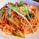 夢厨房 - トマトソースパスタ