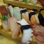 魚河岸寿司 - 同じく松ですが、私の好みでネタを変えてくれました
