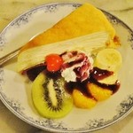 珈琲の殿堂　プリンス - ミルクレープ