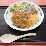 日高屋 - ガパオ汁なし麺