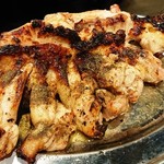 Sandaime Torimero - 清流若鶏もも一本焼：カット前