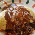 アルバトロス - オムライス・デミグラスソース大盛り