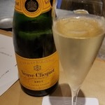 馳走 啐啄一十  - お酒①ヴーヴ・クリコ・ポンサルタン・ブリュット(シャンパーニュ、フランス)