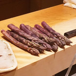 にい留 - 長野の紫アスパラガス