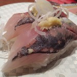 寿司の魚常 - あじ130円