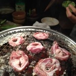 神田焼肉 俺の肉 - 豚ドーナツ650円