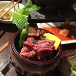 神田焼肉 俺の肉 - 和牛壷漬けカルビ1280円