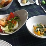 里山Cafe 多三郎山荘 - サラダと前菜