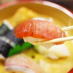 Kiraku - 巻寿司定食 赤だし付き