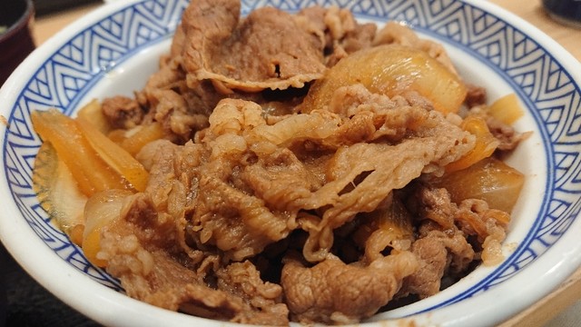 吉野家 気仙沼店 - 不動の沢（牛丼）の写真