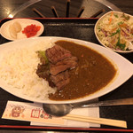 焼肉福ちゃん & カレーshop - 特上厚切りタン入特製カレー