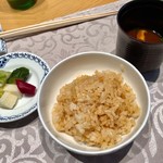 銀座 ひらやま - 2019.4.  ガーリックライス