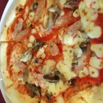 ミラノガーデン - キノコとソーセージのピザ(日替わりピザ)