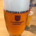 サントリー 天然水のビール工場 京都 - マスターズドリーム ( ´θ｀) 2杯目