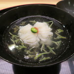 味 ふくしま - 椀物は鱧とじゅんさい