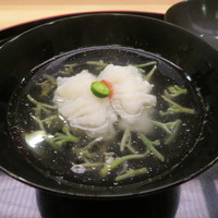 味 ふくしま - 椀物は鱧とじゅんさい